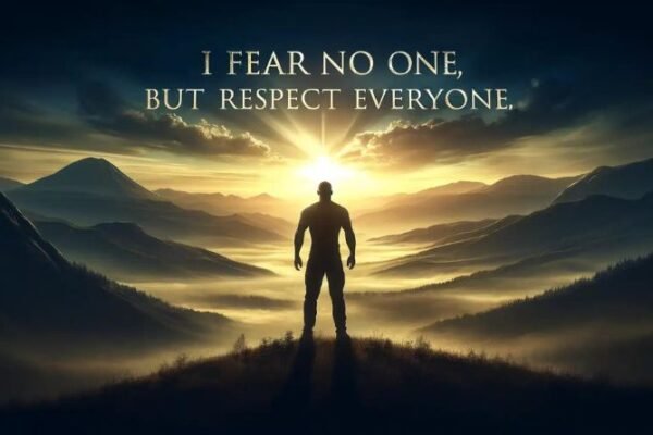 "I Fear No One, But Respect Everyone": Understanding the Balance of Strength and Humility